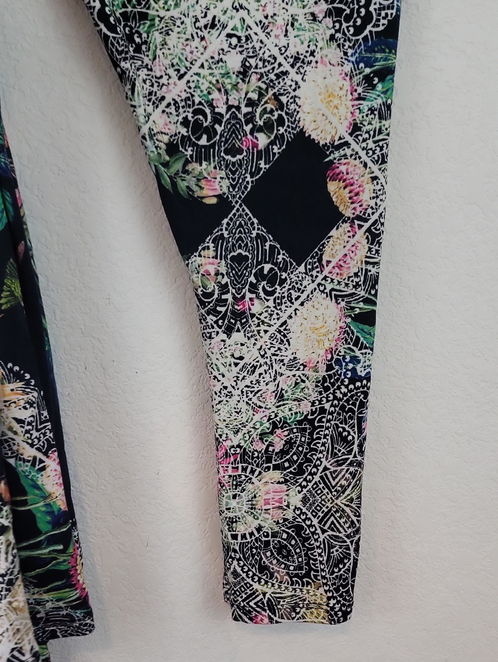 Johnny Was Scoop Neck Floral Kaleidoscope Tunic Dress Size XL - Picture 8 of 8